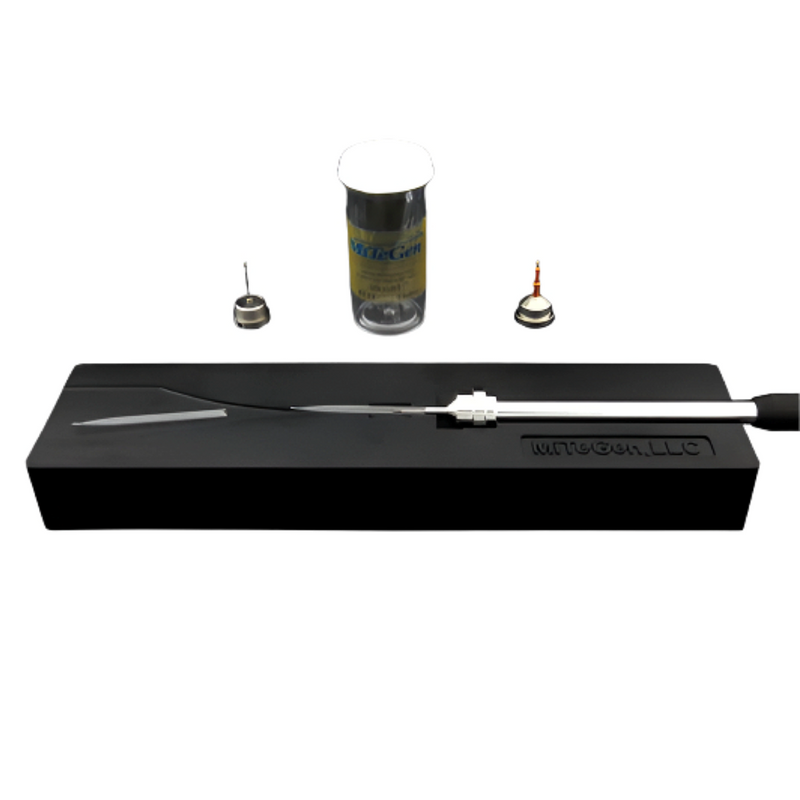 MicroRT tubing aligner and capillary tubes