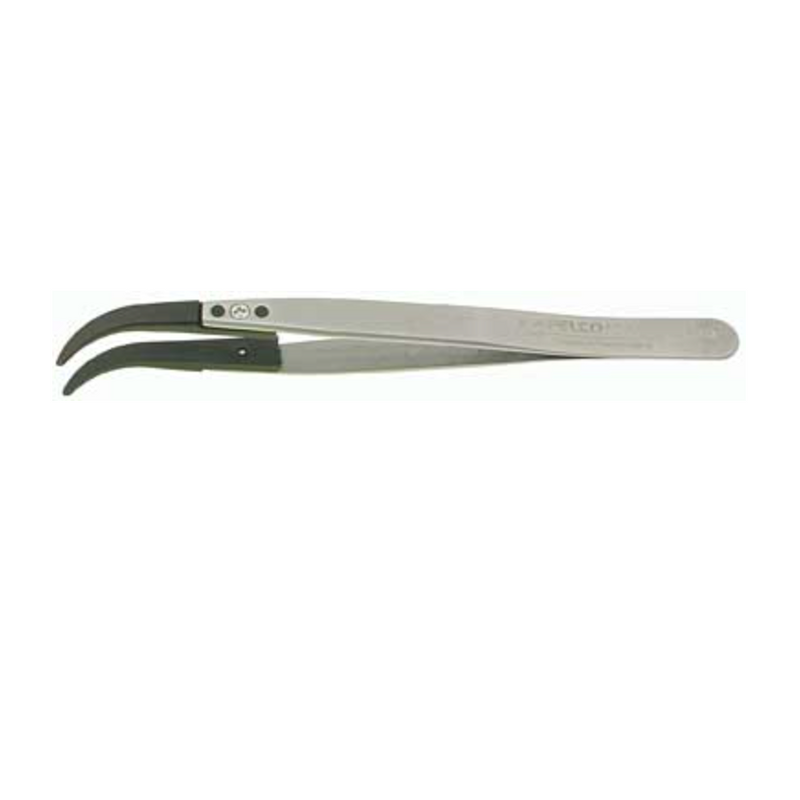 PELCO replaceable tip wafer tweezers, style 2AB