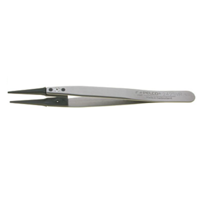 PELCO replaceable tip wafer tweezers, style 242