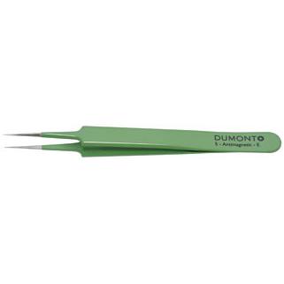 Dumont electronics epoxy-coated tweezers, style 5