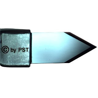 Ceramic zirconia lancet, 3.20mm double straight edge, 60 deg.