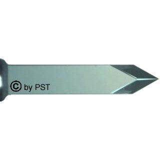 Sapphire lancet, 1.50mm double straight edge, 60 deg.
