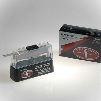 Sturkey microtome blades in dispenser, disposable