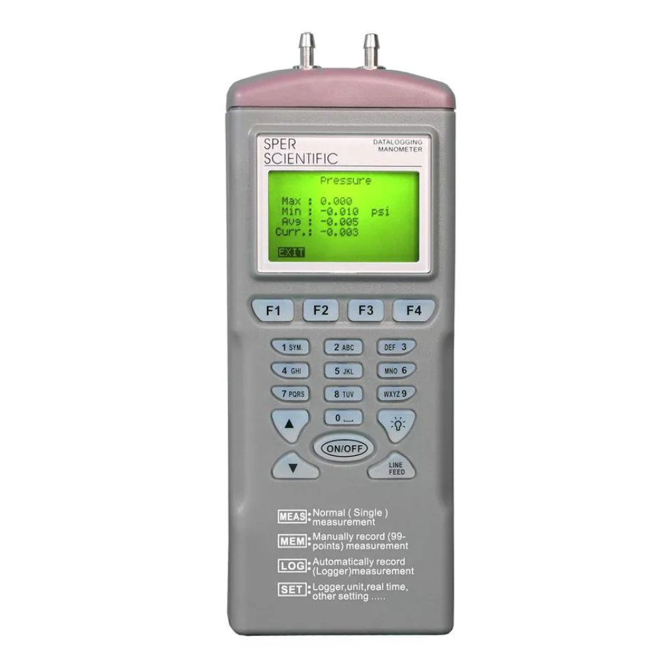 Datalogging manometers - ProSciTech