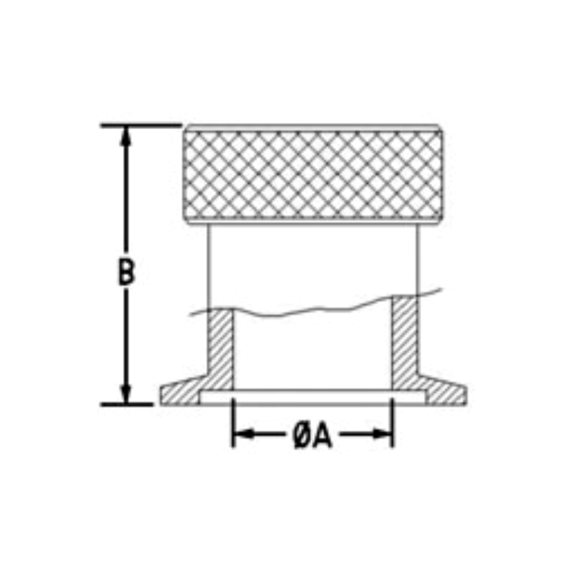 NW/KF compression couplings, SS