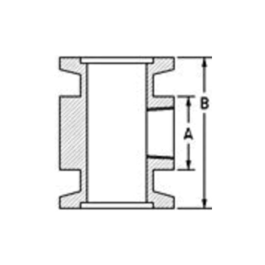 NW/KF adaptive tee to female NPT adapters, SS