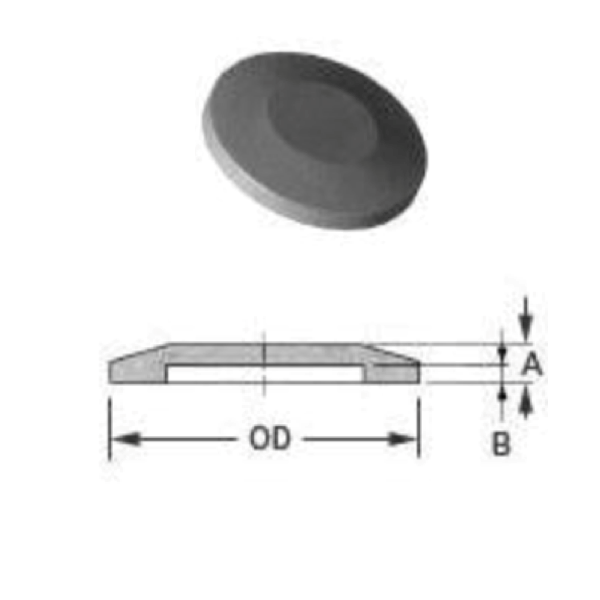 Blanking plates, NW/KF