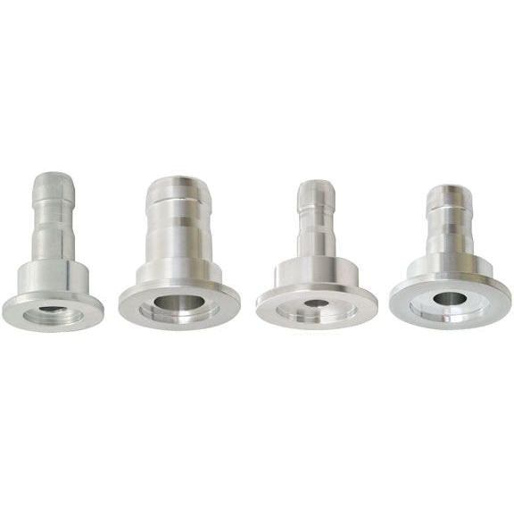 NW/KF hose adapters (weld flange), Al