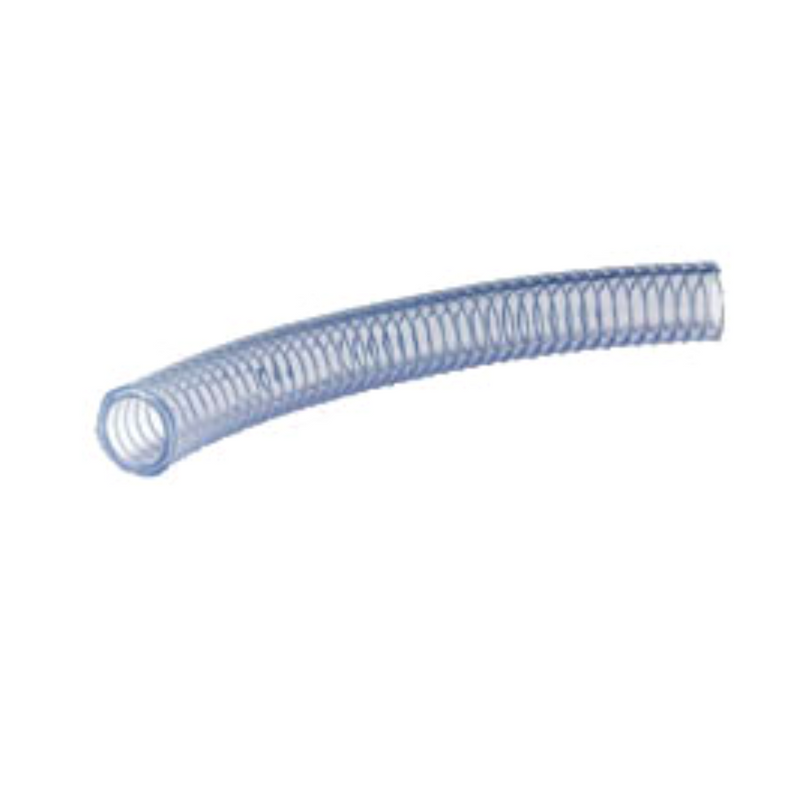 Vacuum SS reinforced tubing with thick walls, PVC