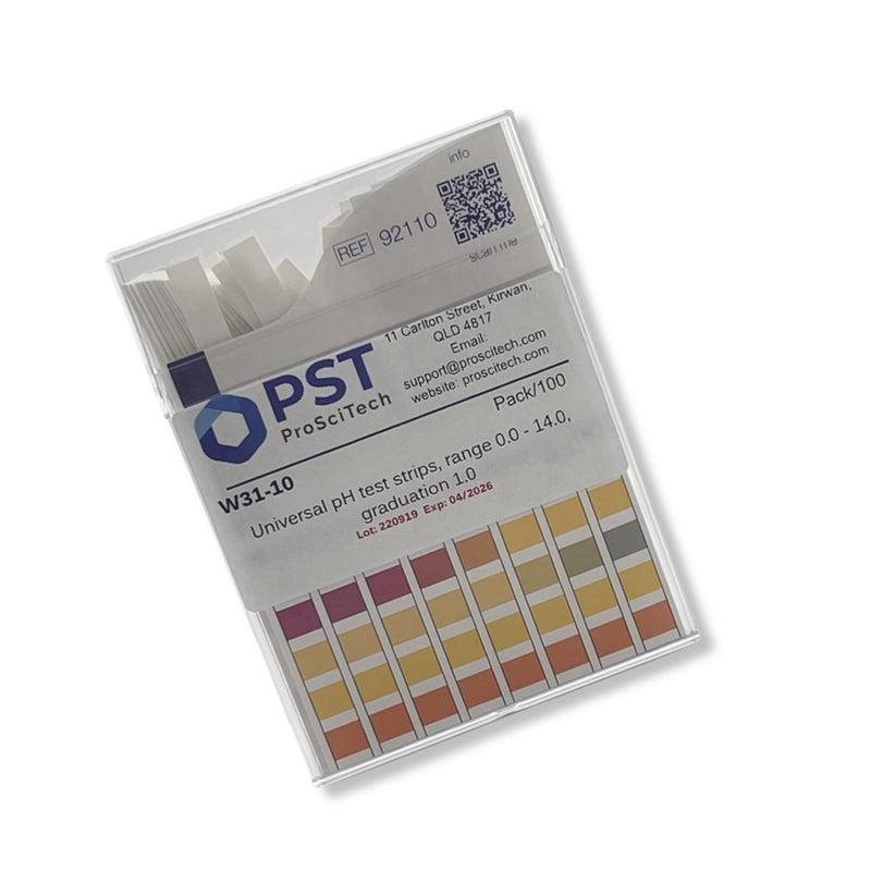 Universal pH test strips