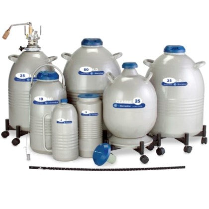 Cryogenic dewars and accessories
