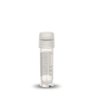 CryoVials T310, silicone seal and external thread, PP
