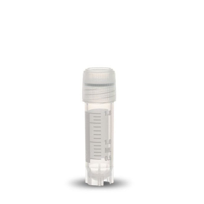 CryoVials T310, silicone seal and external thread, PP