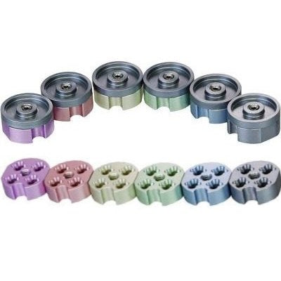 Metal cryo grid and HPF boxes with lids