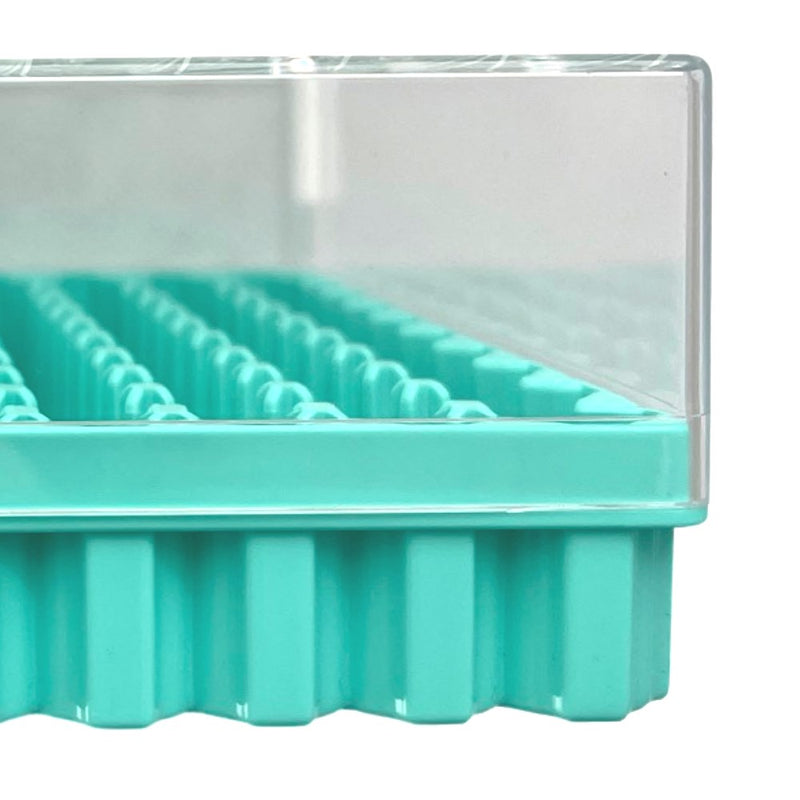 Cryotube box, polycarbonate, 100 x 1-2ml tubes