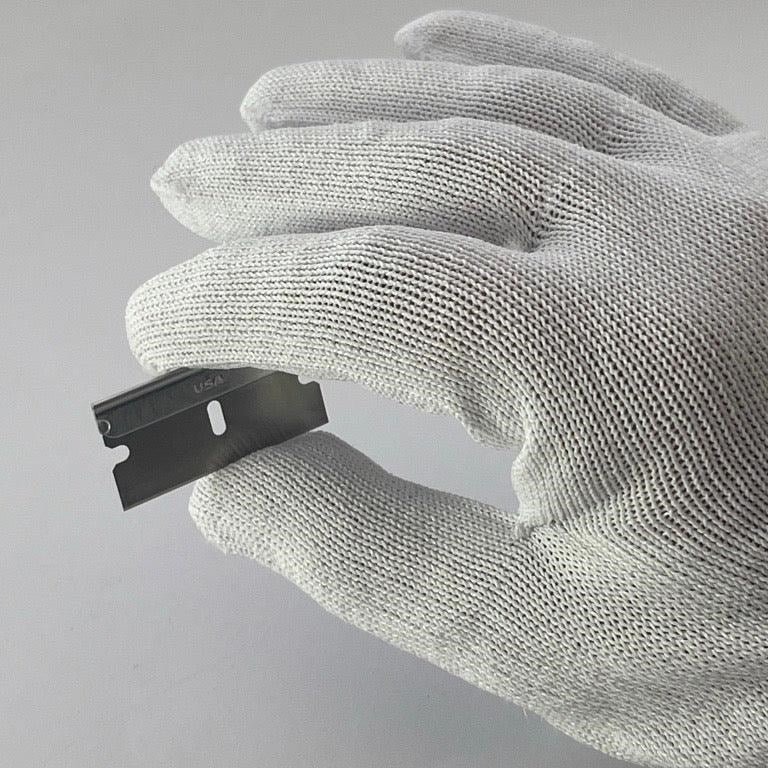 Safeknit glove, cut resistant