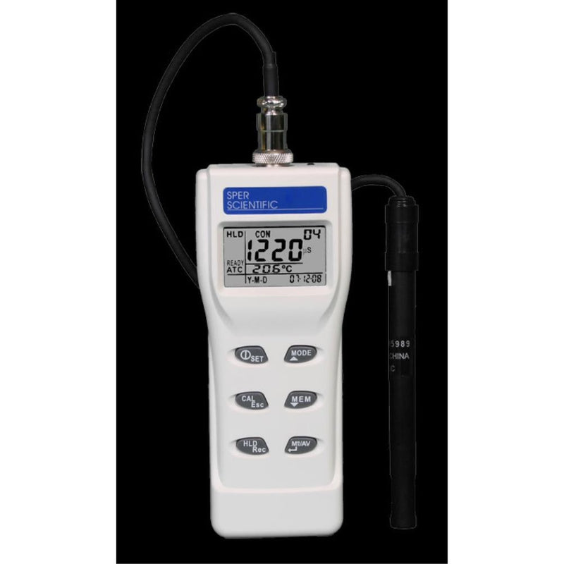 Water purity meter and replacement probe