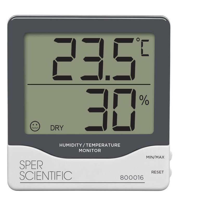 Humidity/temperature monitor