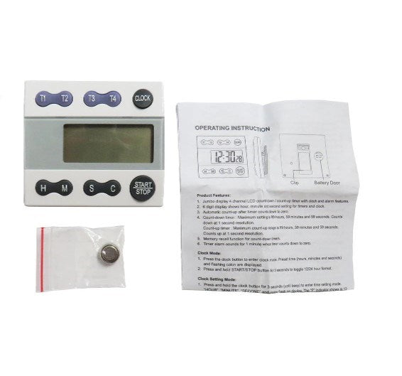 5-channel timer with clock