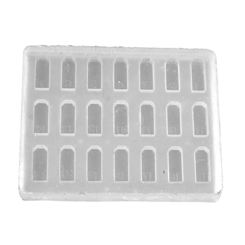 Flat embedding moulds, silicone