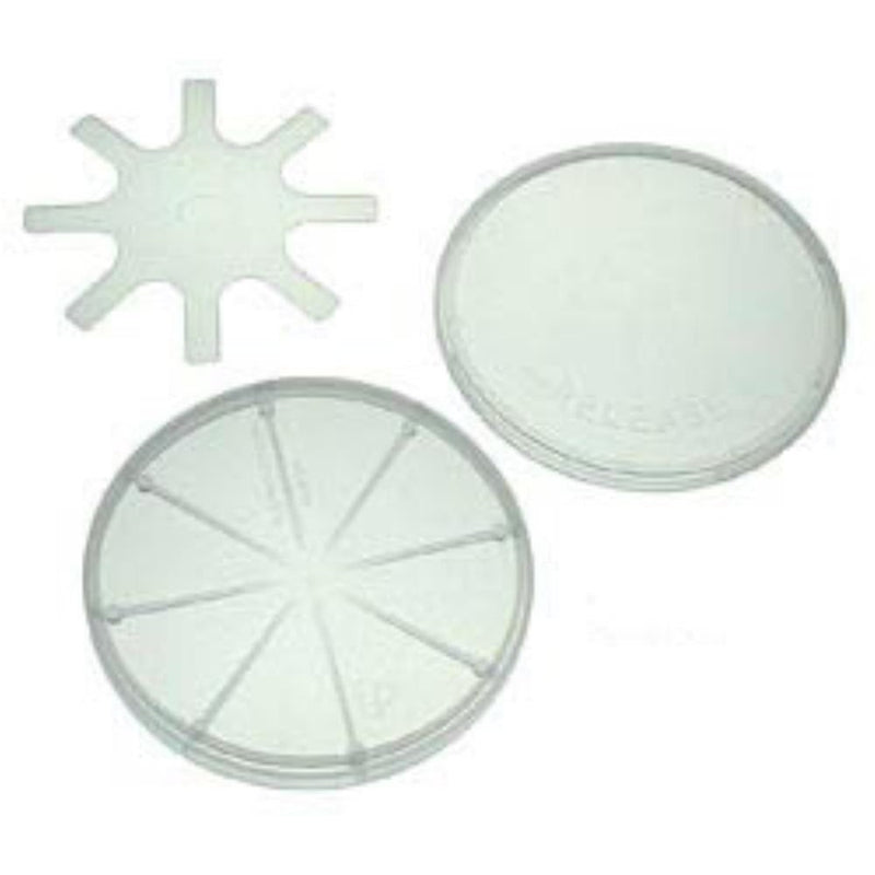 SEM wafer carrier trays, clear PP