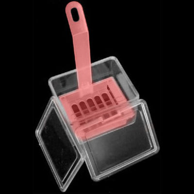 Slide staining set, plastic, 20 slides