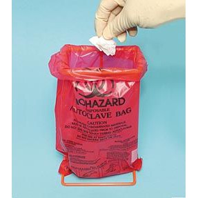 Biohazard bags, 220 x 280mm