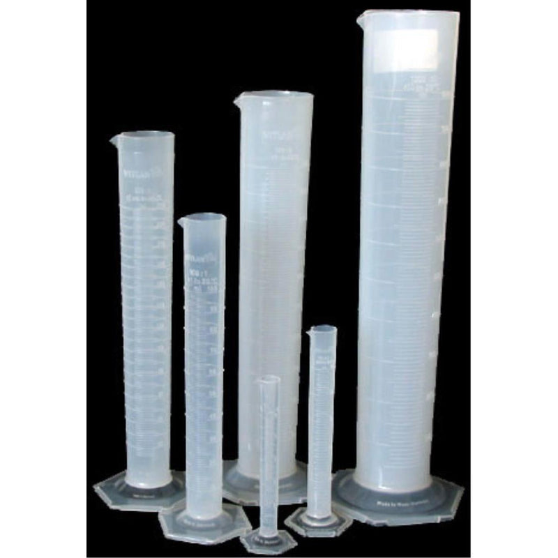 VITLAB tall form measuring cylinders, PP