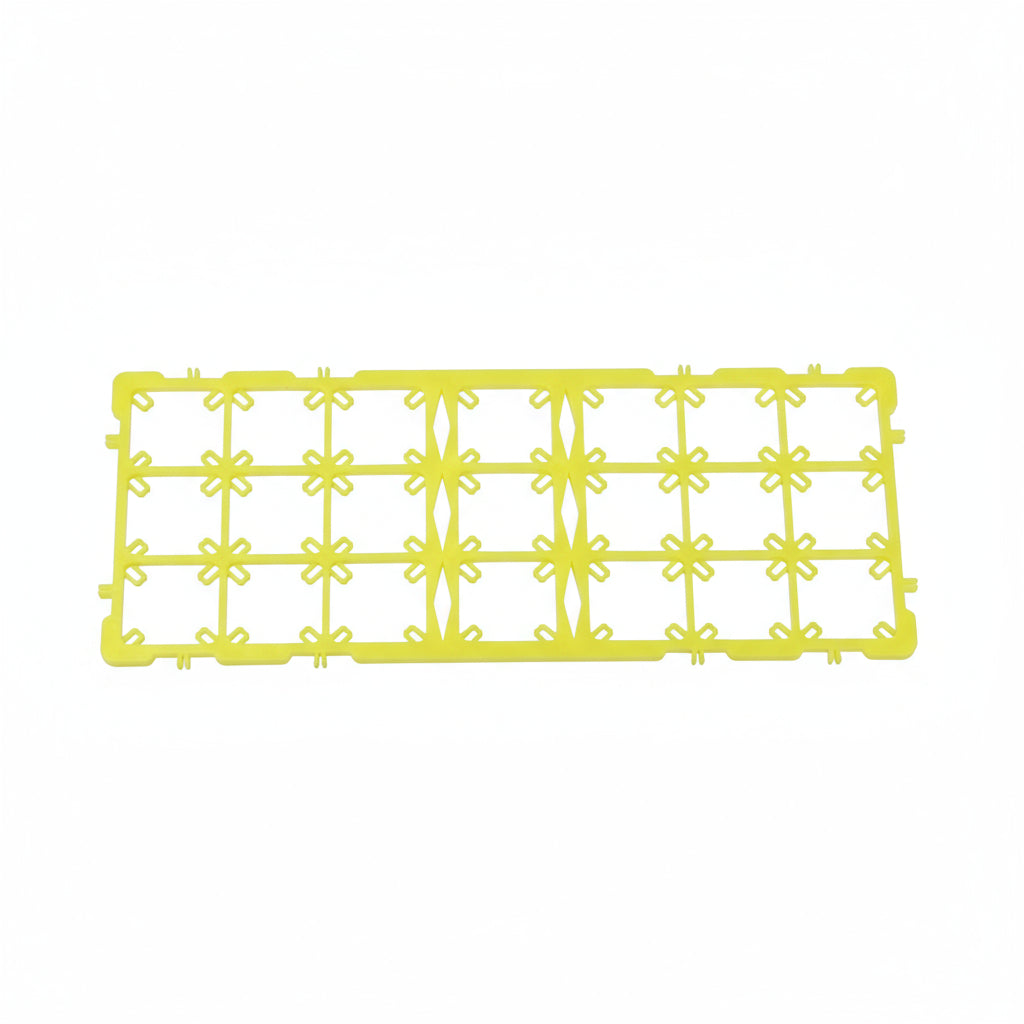 Grip tube racks with corner tabs, PP - ProSciTech