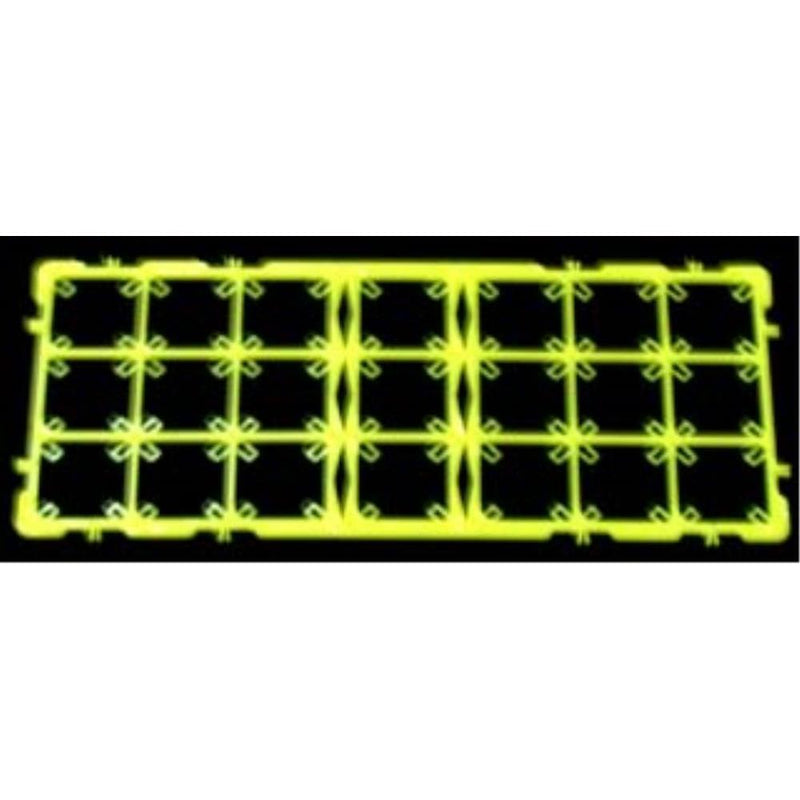 Grip tube racks with corner tabs, PP