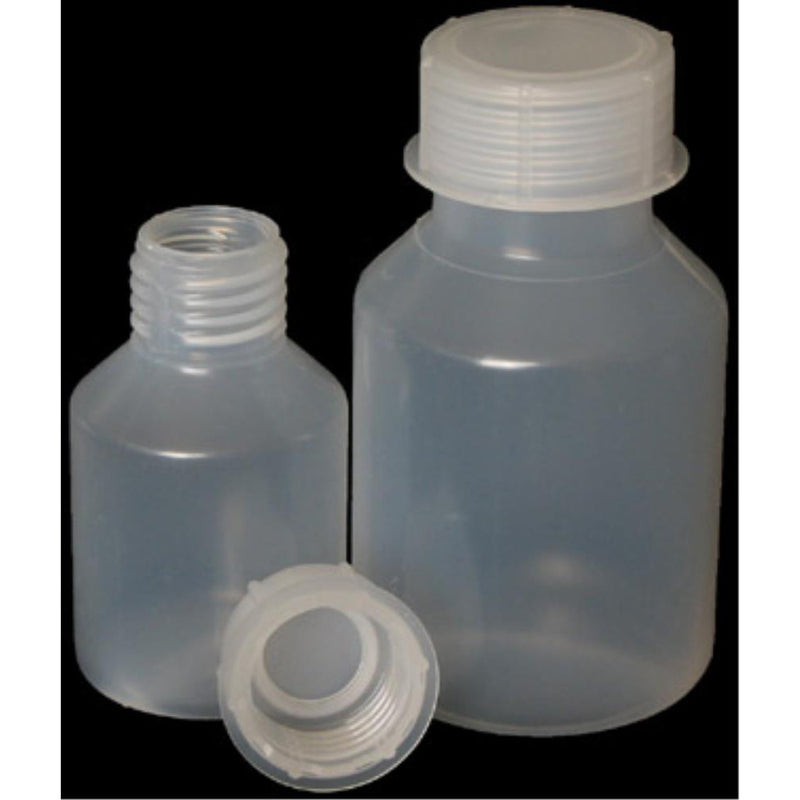 Bottles with screw cap, wide-neck, PP