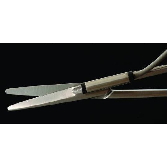 Surgical dissection scissors, lighted