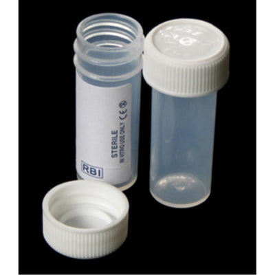 Sample vials with screw cap, PP