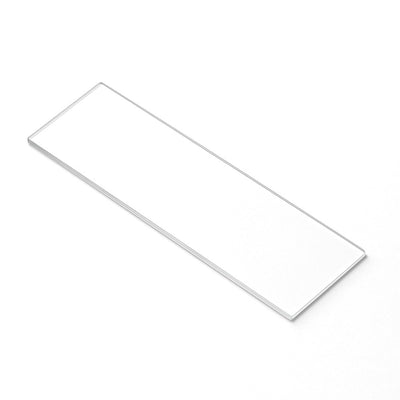 Knittel microscope slides, ground 90 deg.