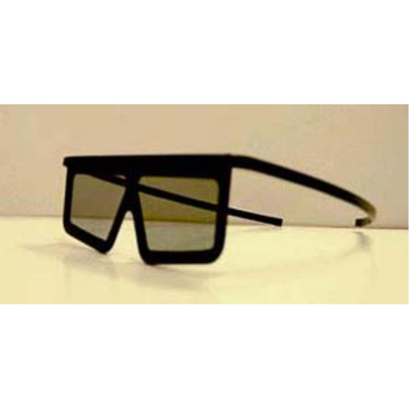 3D glasses, polarised, plastic frame