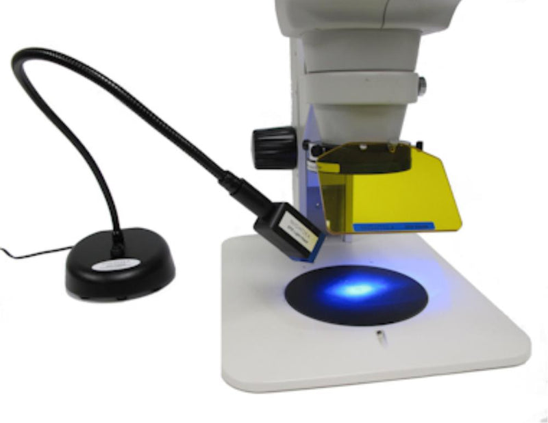 NIGHTSEA stereo microscope fluorescence viewing systems, dim base option