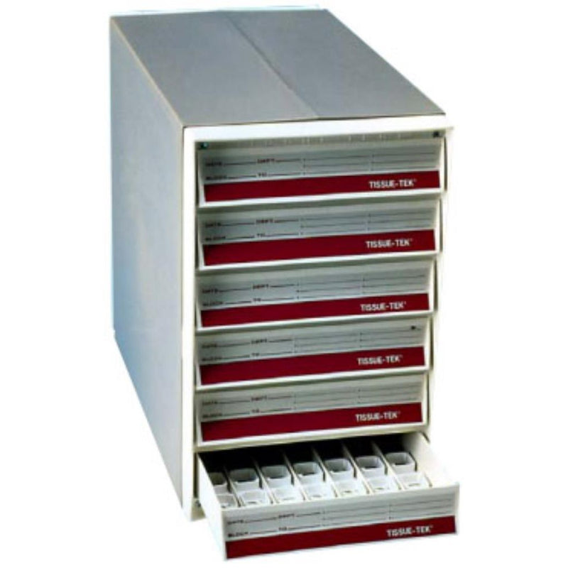 Tissue-Tek block filing cabinet