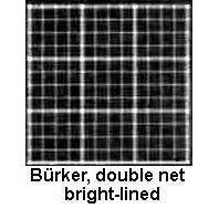 Burker counting chambers, double net ruling bright-lined