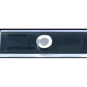 Fertility semen counting chamber
