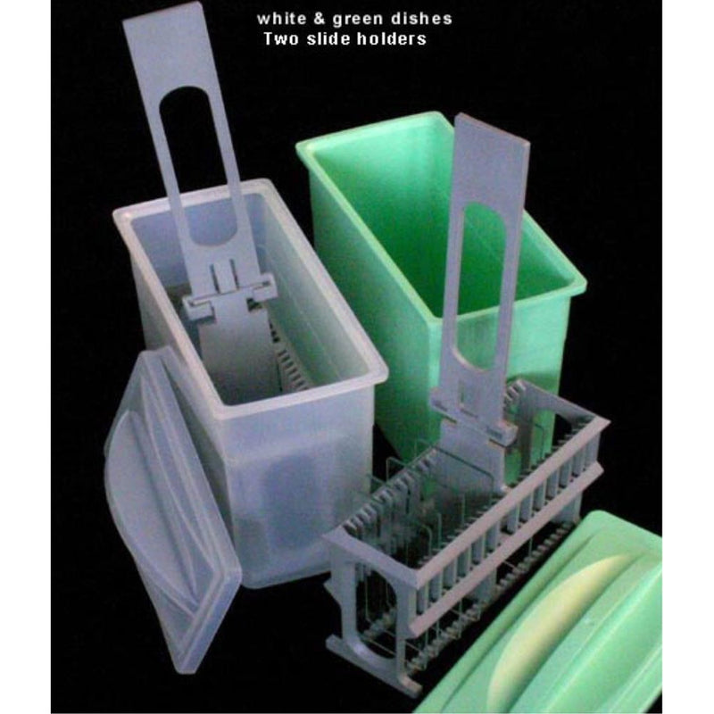 Tissue-Tek slide staining set