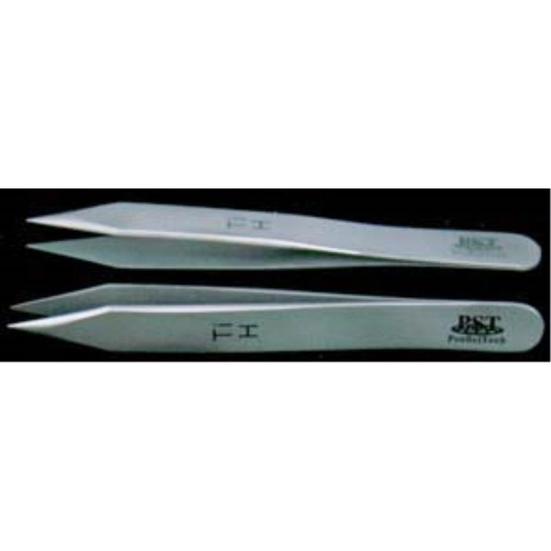 Titanium sturdy point tweezers, 90mm