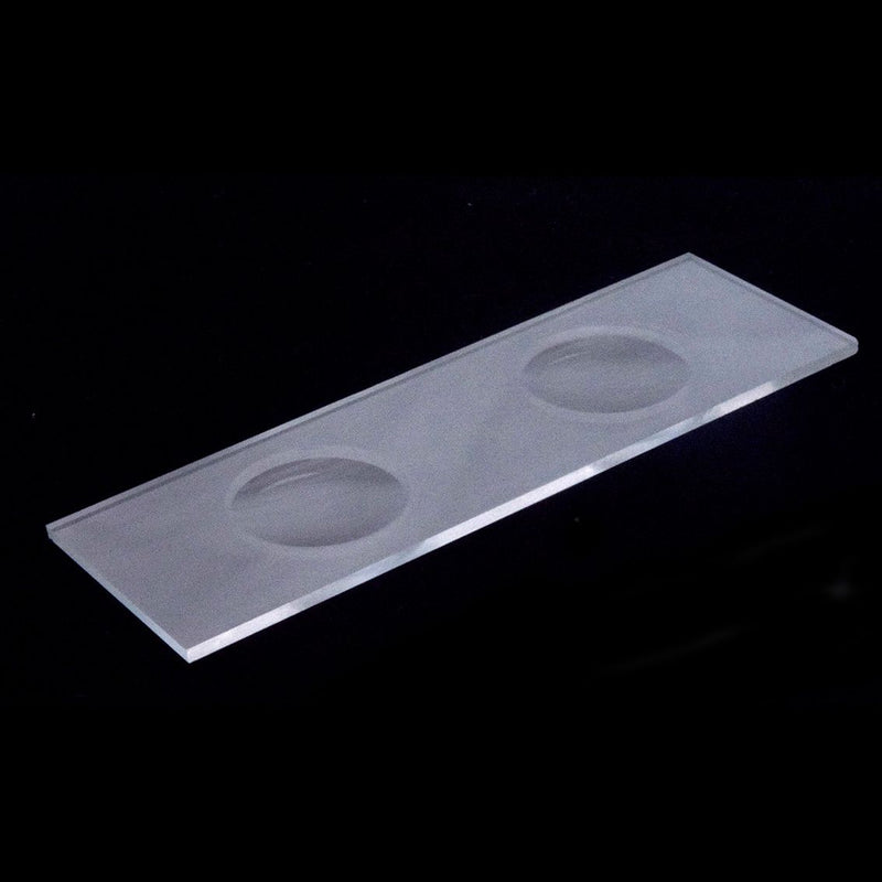 Twin cavity slides, 1.2mm thick (Made in CN)