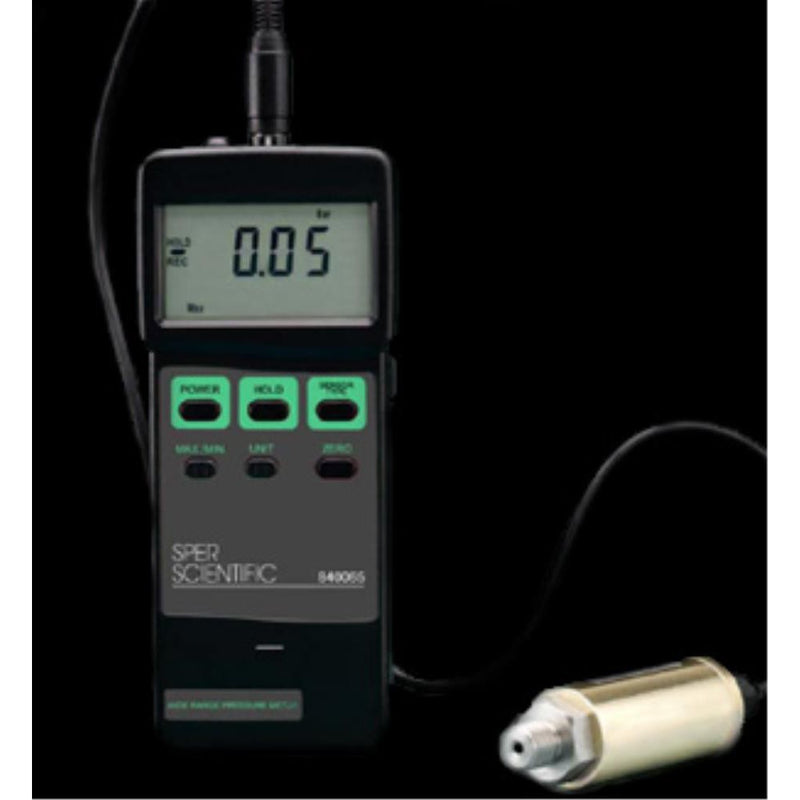 Pressure meter, 29 PSI transducer