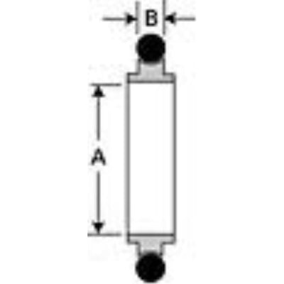 SS locating ring with Viton O-ring