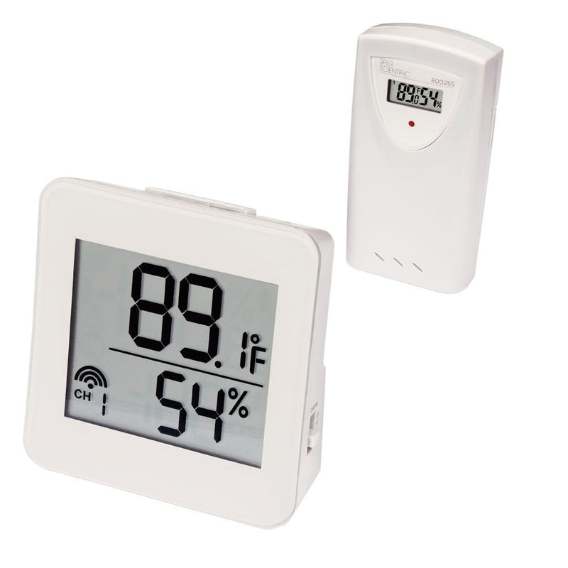 Wireless humidity/temperature monitor set