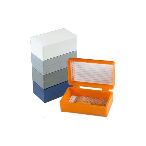 Micro slide storage boxes, 12 slides