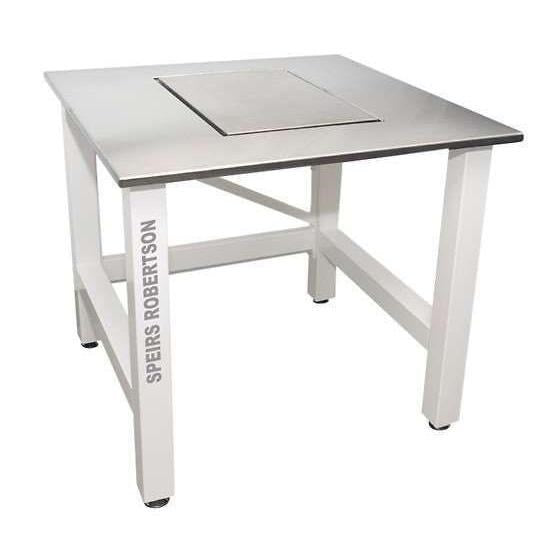 Balance isolation area air tables, stainless steel