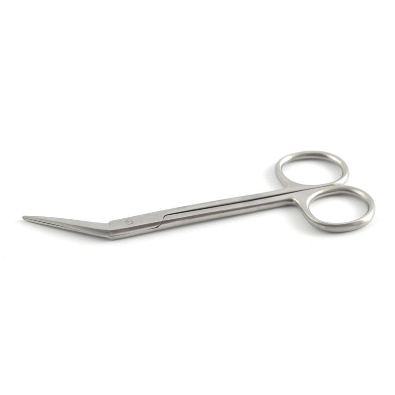 Iris scissors, angled, 115mm