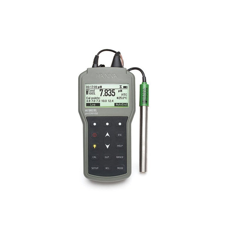 Professional waterproof meter, pH, ORP, ISE