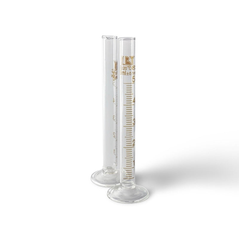 Measuring cylinder, glass